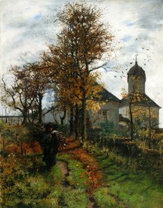 Abandoned clergy house by Albert Chmielowski